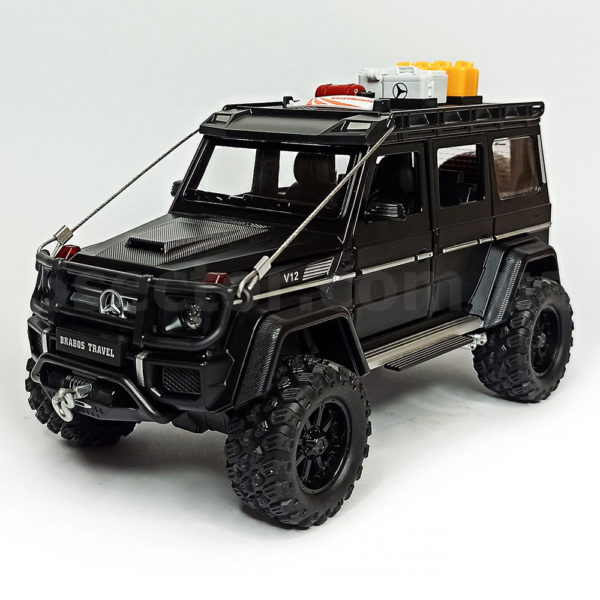 Mercedes-Benz Brabus 550 Adventure 4×4 Модель 1:24 Черный