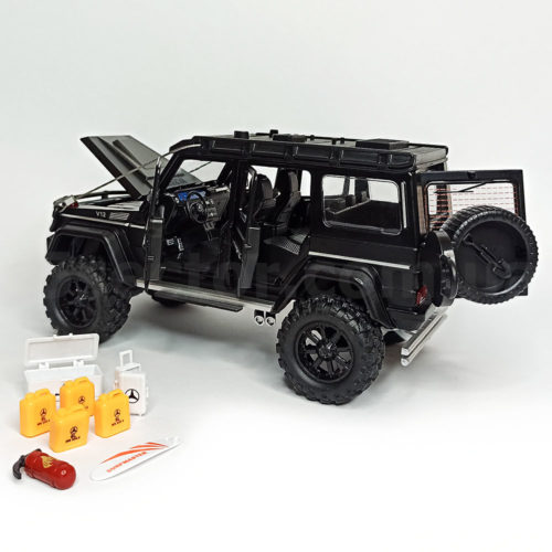 Mercedes-Benz Brabus 550 Adventure 4×4 Модель 1:24 Черный