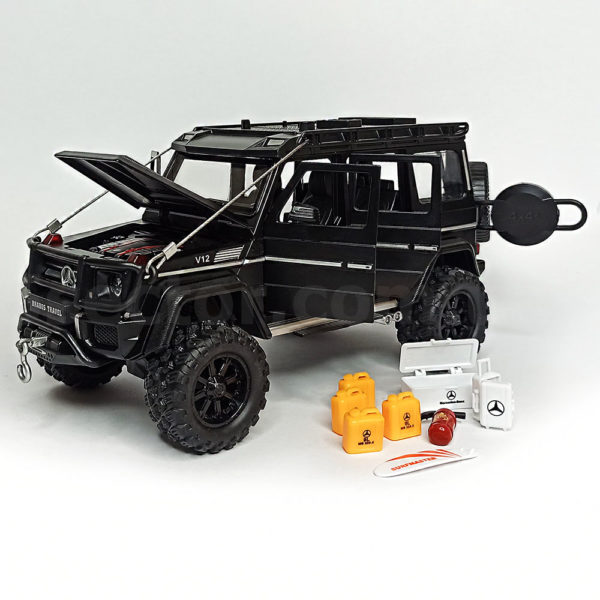 Mercedes-Benz Brabus 550 Adventure 4×4 Модель 1:24 Черный