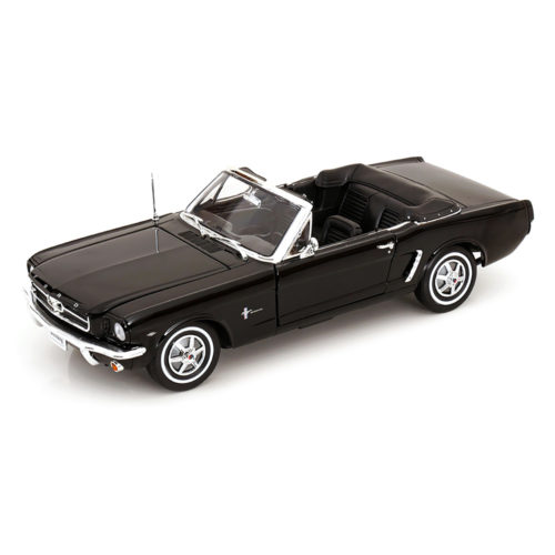 1964 1/2 Ford Mustang Convertible Модель 1:18 Черный