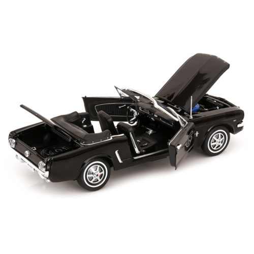 1964 1/2 Ford Mustang Convertible Модель 1:18 Черный