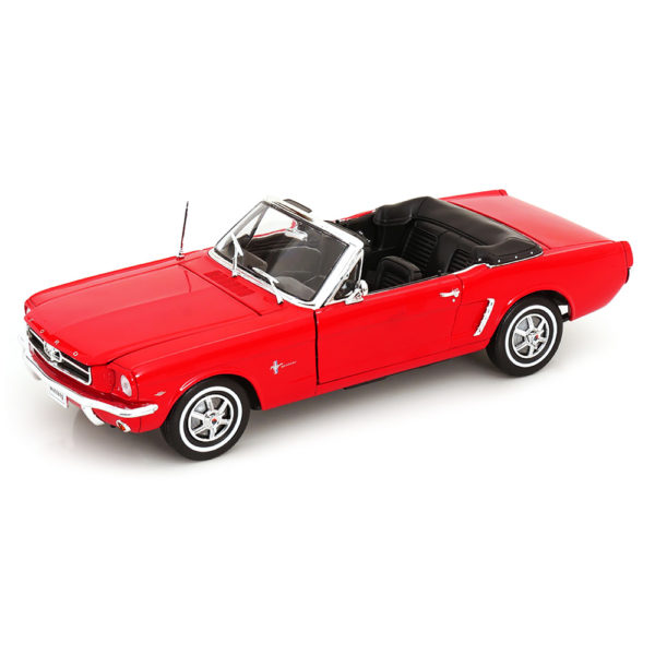 1964 1/2 Ford Mustang Convertible Модель 1:18 Красный