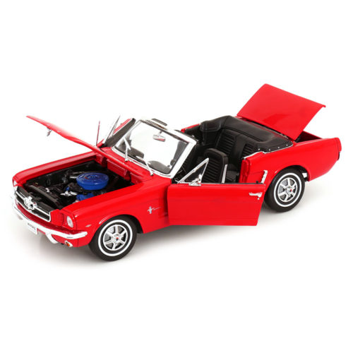 1964 1/2 Ford Mustang Convertible Модель 1:18 Красный