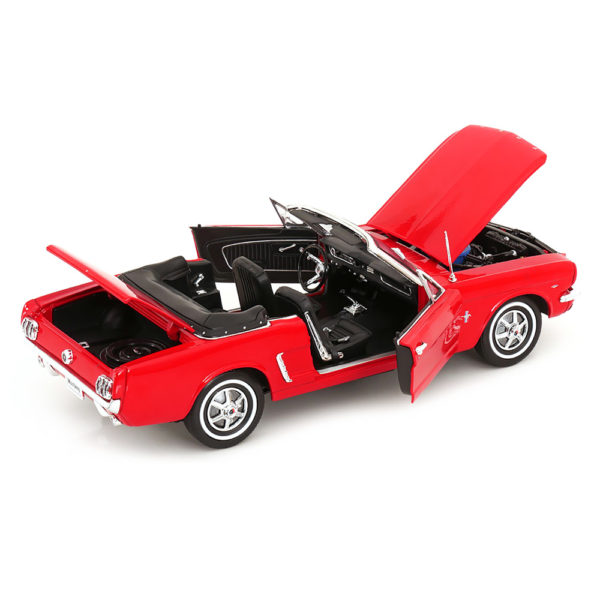 1964 1/2 Ford Mustang Convertible Модель 1:18 Красный