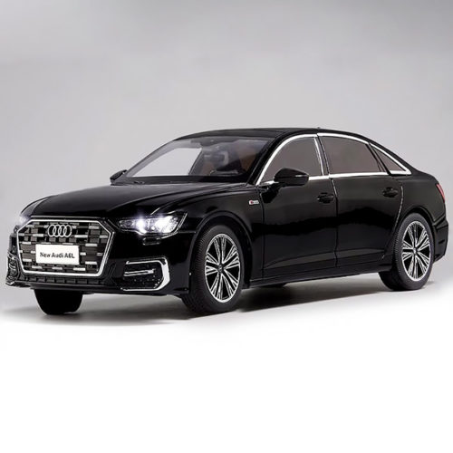 Audi A6L 2023 Масштабная модель 1:18 Черный