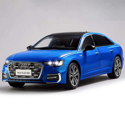 Audi A6L 2023 Масштабная модель 1:18 Синий