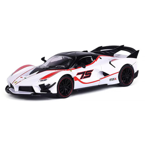 Ferrari FXX-K No.75 Модель 1:24 Белый