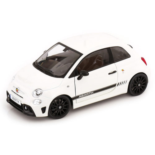 Fiat F595 Abarth 2022 Модель 1:18 Белый