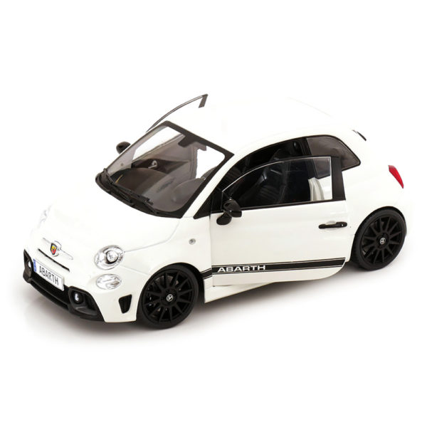 Fiat F595 Abarth 2022 Модель 1:18 Белый