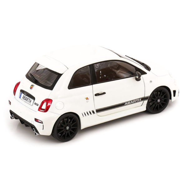 Fiat F595 Abarth 2022 Модель 1:18 Белый