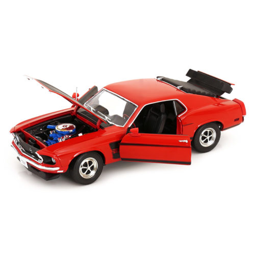 Ford Mustang Boss 302 1969 Модель 1:18 Красный