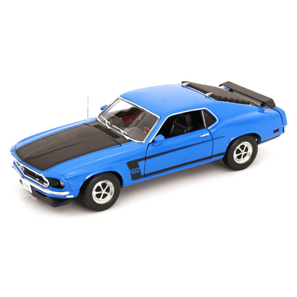 Ford Mustang Boss 302 1969 Модель 1:18 Синий