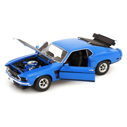 Ford Mustang Boss 302 1969 Модель 1:18 Синий