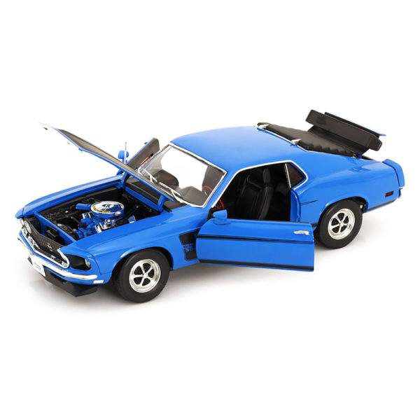 Ford Mustang Boss 302 1969 Модель 1:18 Синий