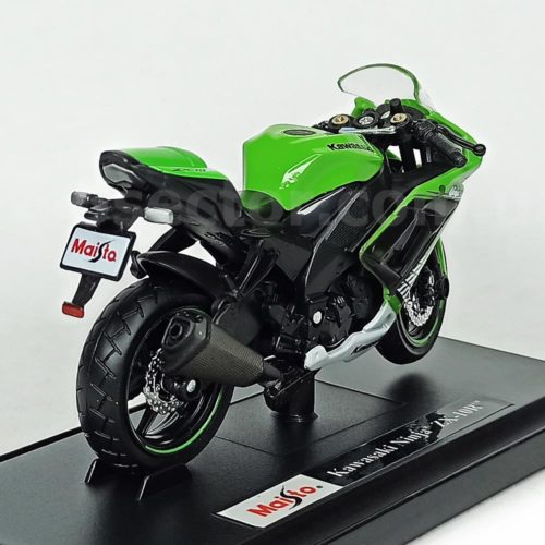 Kawasaki Ninja ZX-10R Модель 1:18 Зеленый