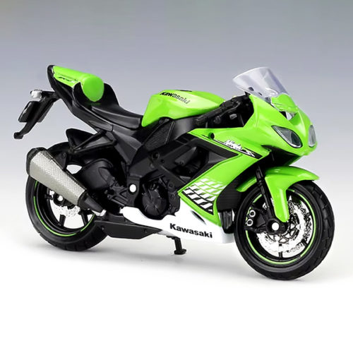 Kawasaki Ninja ZX-10R Модель 1:18 Зеленый