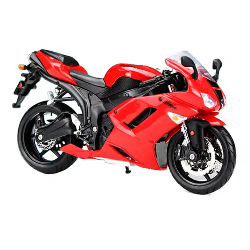 Kawasaki Ninja ZX-6R Модель 1:12 Красный