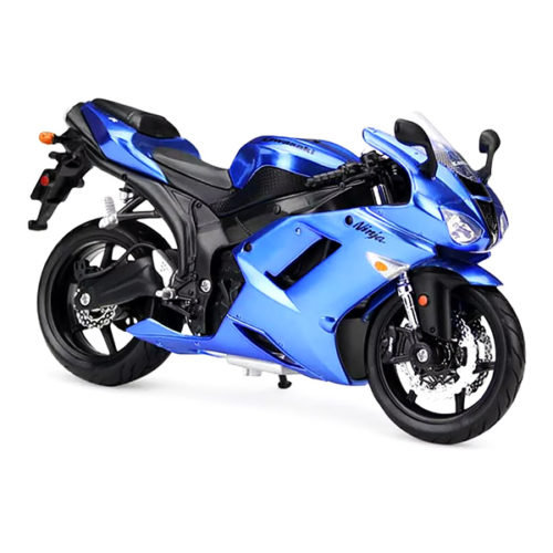 Kawasaki Ninja ZX-6R Модель 1:12 Синий