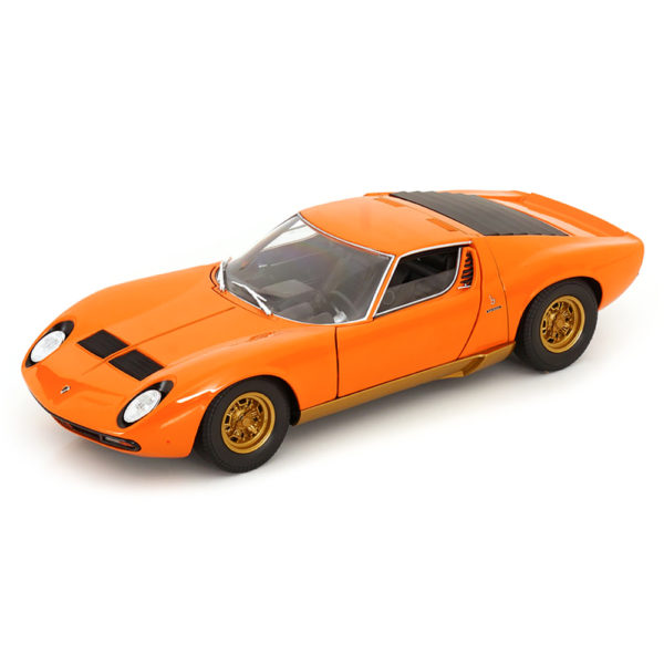 Lamborghini Miura SV 1971 Модель 1:18 Оранжевый