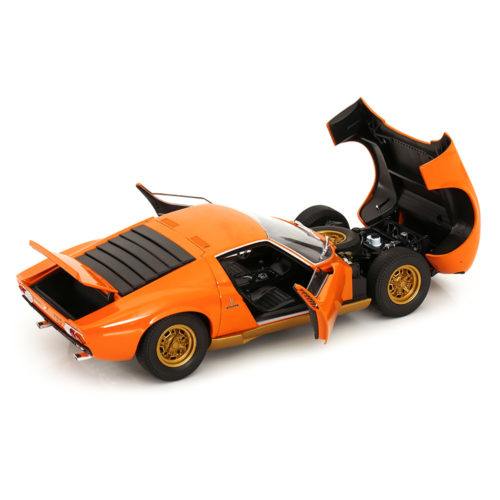 Lamborghini Miura SV 1971 Модель 1:18 Оранжевый