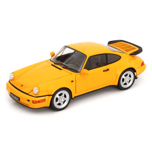 Porsche 911 (964) Turbo 1989 Модель 1:18 Желтый