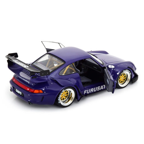 Porsche 911 (993) RWB Furusato Модель 1:18 Фиолетовый