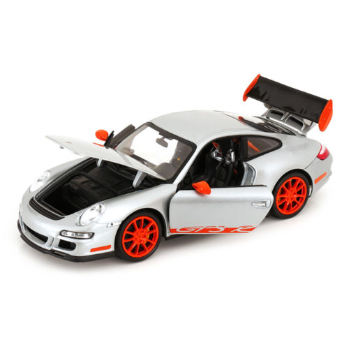 Porsche 911 (997) GT3 RS 2007 Модель 1:18 Серый