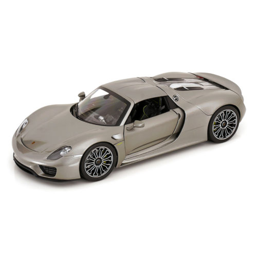 Porsche 918 Spyder Hard Top 2012 Модель 1:18 Серый