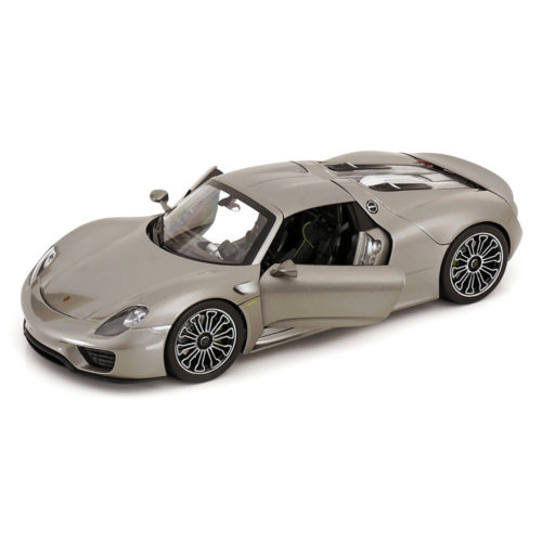 Porsche 918 Spyder Hard Top 2012 Модель 1:18 Серый