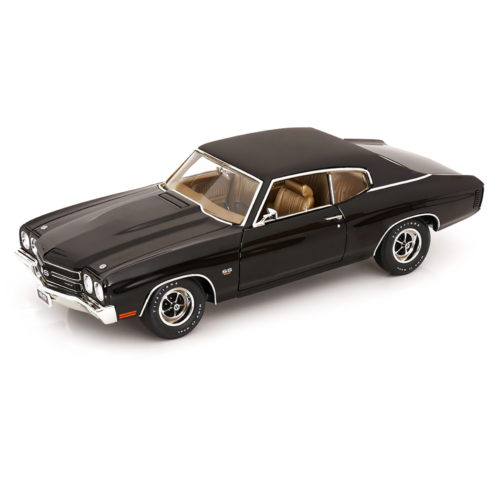 Chevrolet Chevelle SS 454 1970 Модель 1:18 Черный матовый