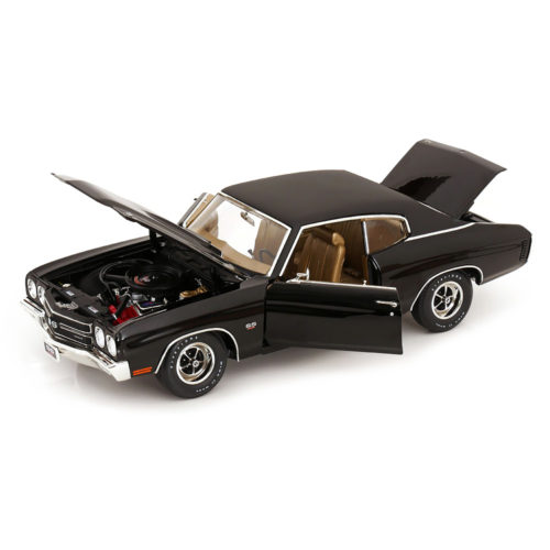 Chevrolet Chevelle SS 454 1970 Модель 1:18 Черный матовый