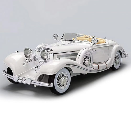 Mercedes-Benz 500K 1936 Масштабная модель 1:18 Белый