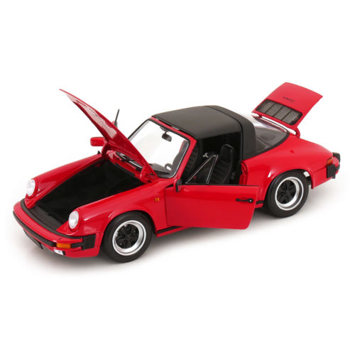 Porsche 911 Carrera 3.2 Cabriolet 1983 Модель 1:18 Красный