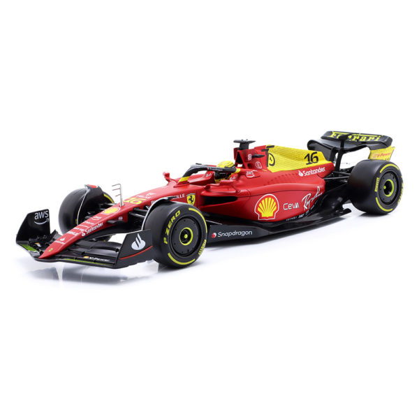 Ferrari F1-75 No.16 GP Monza Italy 2022 Модель 1:18