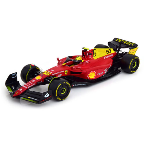 Ferrari F1-75 No.55 GP Monza Italy 2022 Модель 1:18