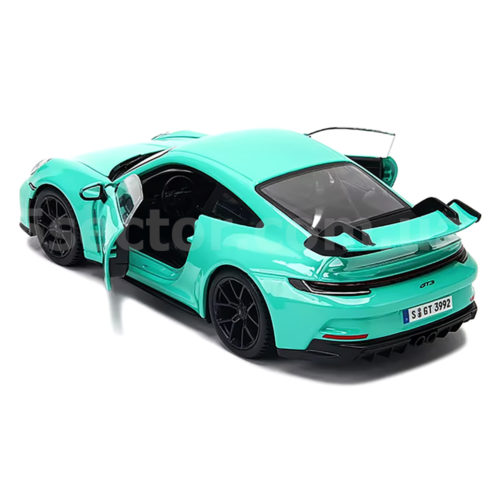 Porsche 911 (992) GT3 2021 Модель 1:24 Бирюзовый