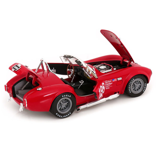 Shelby Cobra 427 S/C No.198 1965 Модель 1:18 Красный