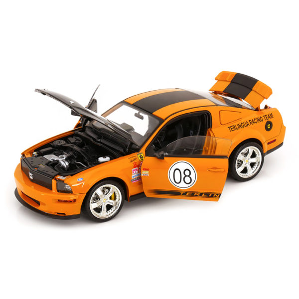 Shelby Terlingua Mustang 2008 Модель 1:18 Оранжевый